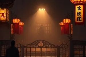 《雪线之上》雪坡上一串延伸的脚印